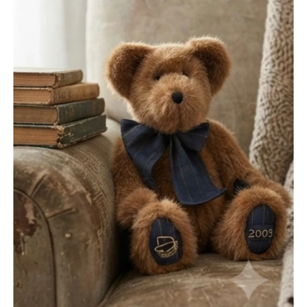 Boyds Bears Longaberger 2003 Limited Edition Teddie Collectibear Jointed‎ Plush